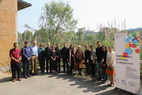Participants of the Bauhaus & Creativity Conference, October 2015, Hangzhou, China